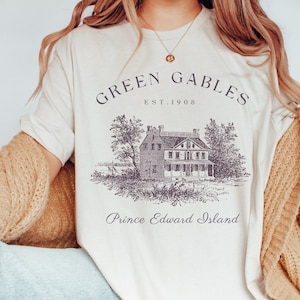 Anne of Green Gables Shirt Anne with an E T-shirt Anne of Green Gables tshirts light academia shirt book shirt bookish shirt Anne Shirley