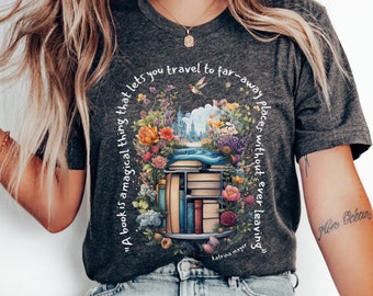 Book Lover Shirt bookish t-shirt Gift for Book Lover Reading Shirt Gift for Bookworms Teacher Gift library tshirt librarian gift teacher tee