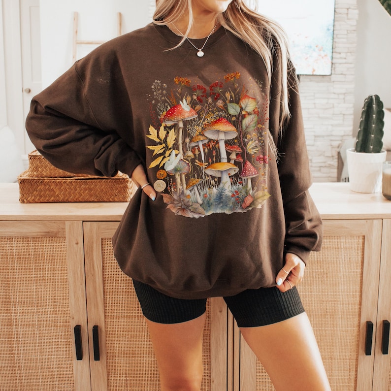 Mushroom sweatshirt