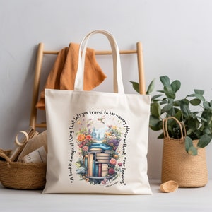 Book tote bag booktok merch gift bookish tote bags booklover totebag for books bookworm totebag bookish totebag book totebag image 4