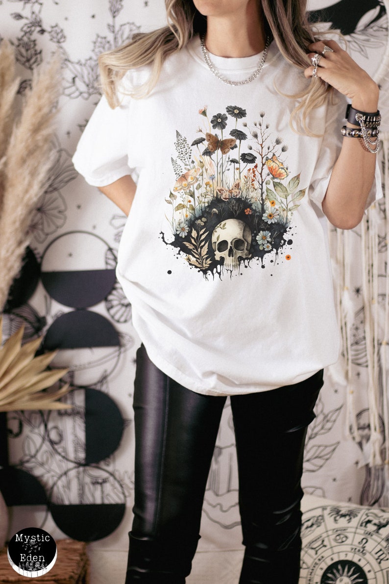 dark cottagecore shirt