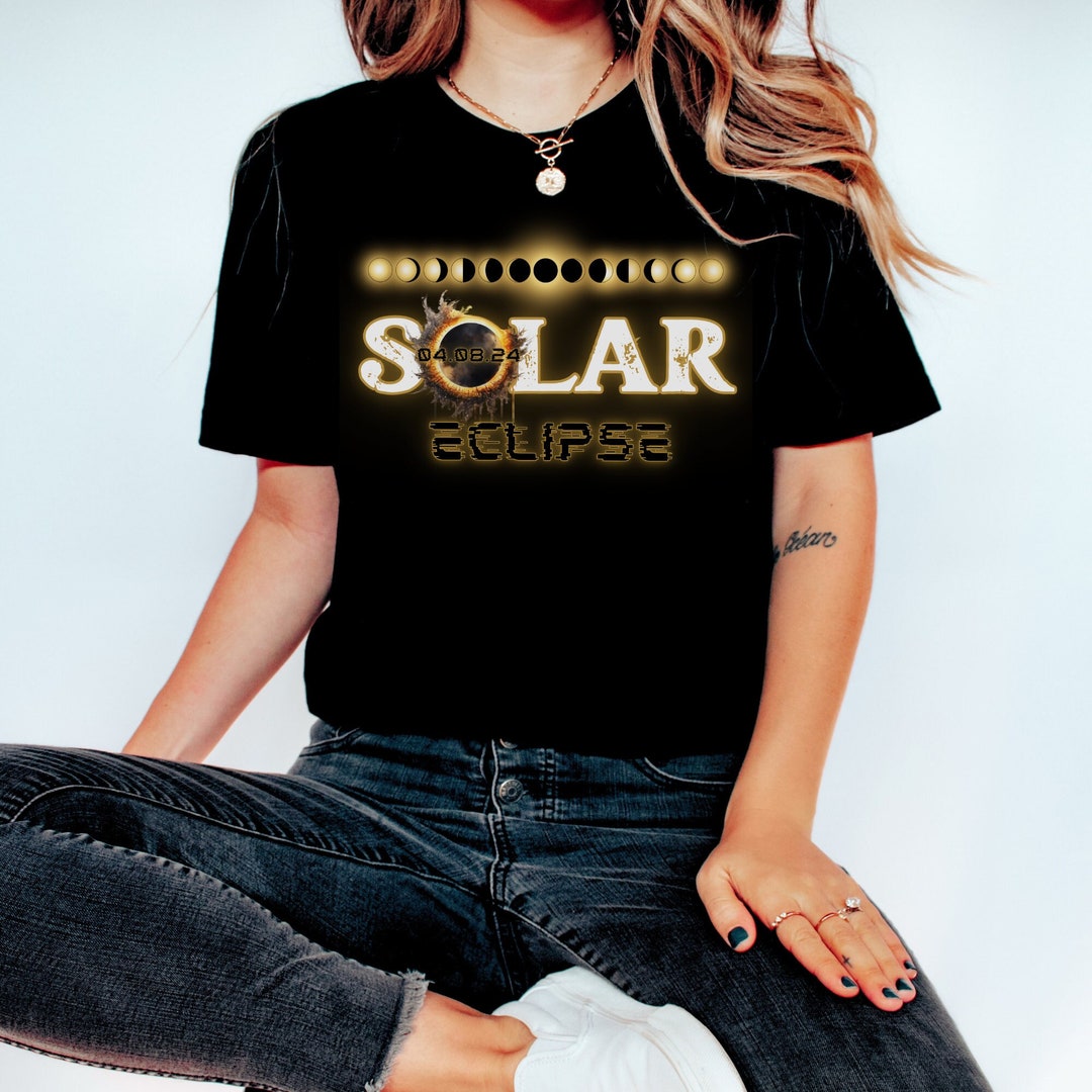 Eclipse Shirt 2024 Matching Family Shirts April 8th 2024 Solar - Etsy