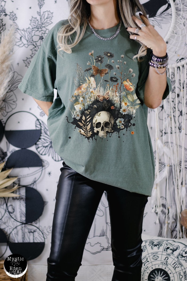 oversized gothic shirt