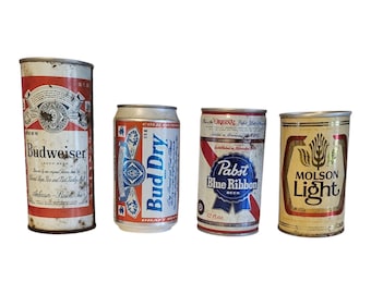 ヴィンテージ フォスターズ ラガービール缶トリオ – 12オンス、340ml