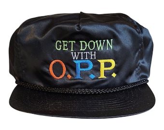 Vintage 90s Get Down With O.P.P. Snapback Hat – Naughty by Nature
