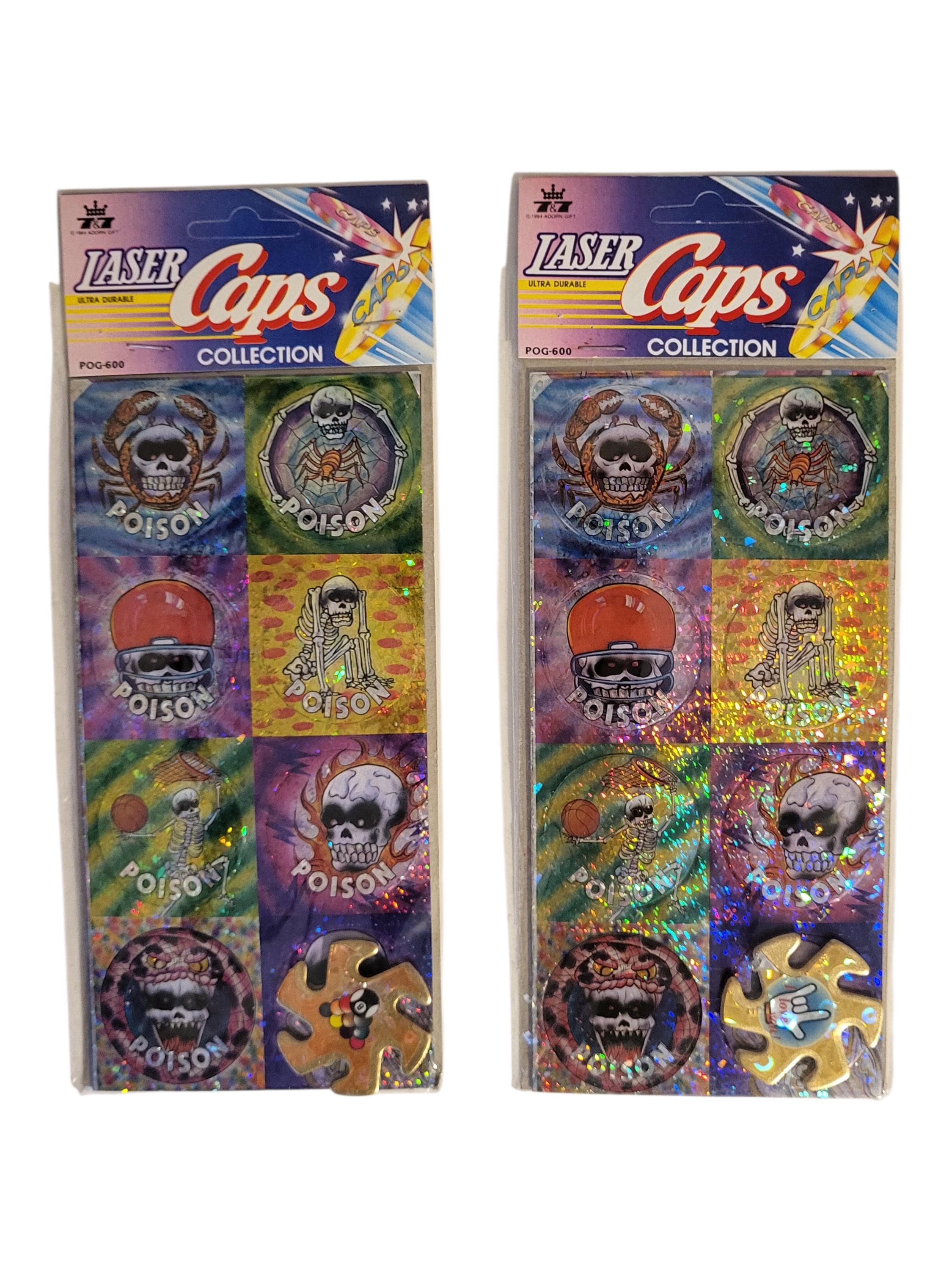 Phat Caps Pogs Vintage Sealed Pack Pog Milk Caps - Foto 8