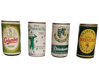 ヴィンテージビール缶コレクション – ナラガンセットクリームエール