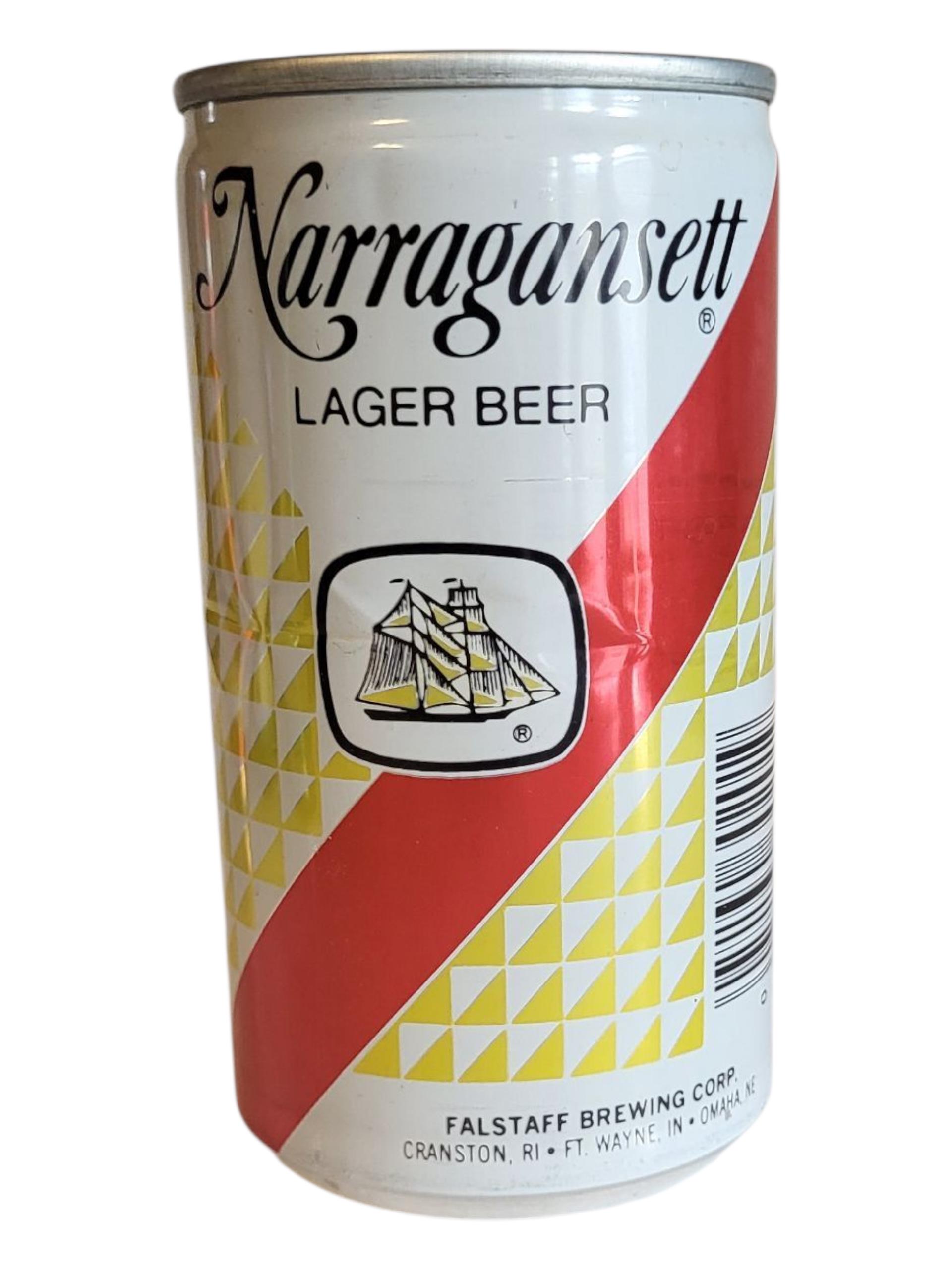 ヴィンテージビール缶コレクション – ナラガンセットクリームエール