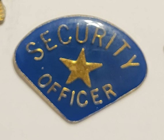 Vintage Enamel Pins // Lot of 3 // Security Offic… - image 3