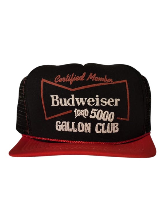 メンズ 【Budweiser】 80s mesh cap