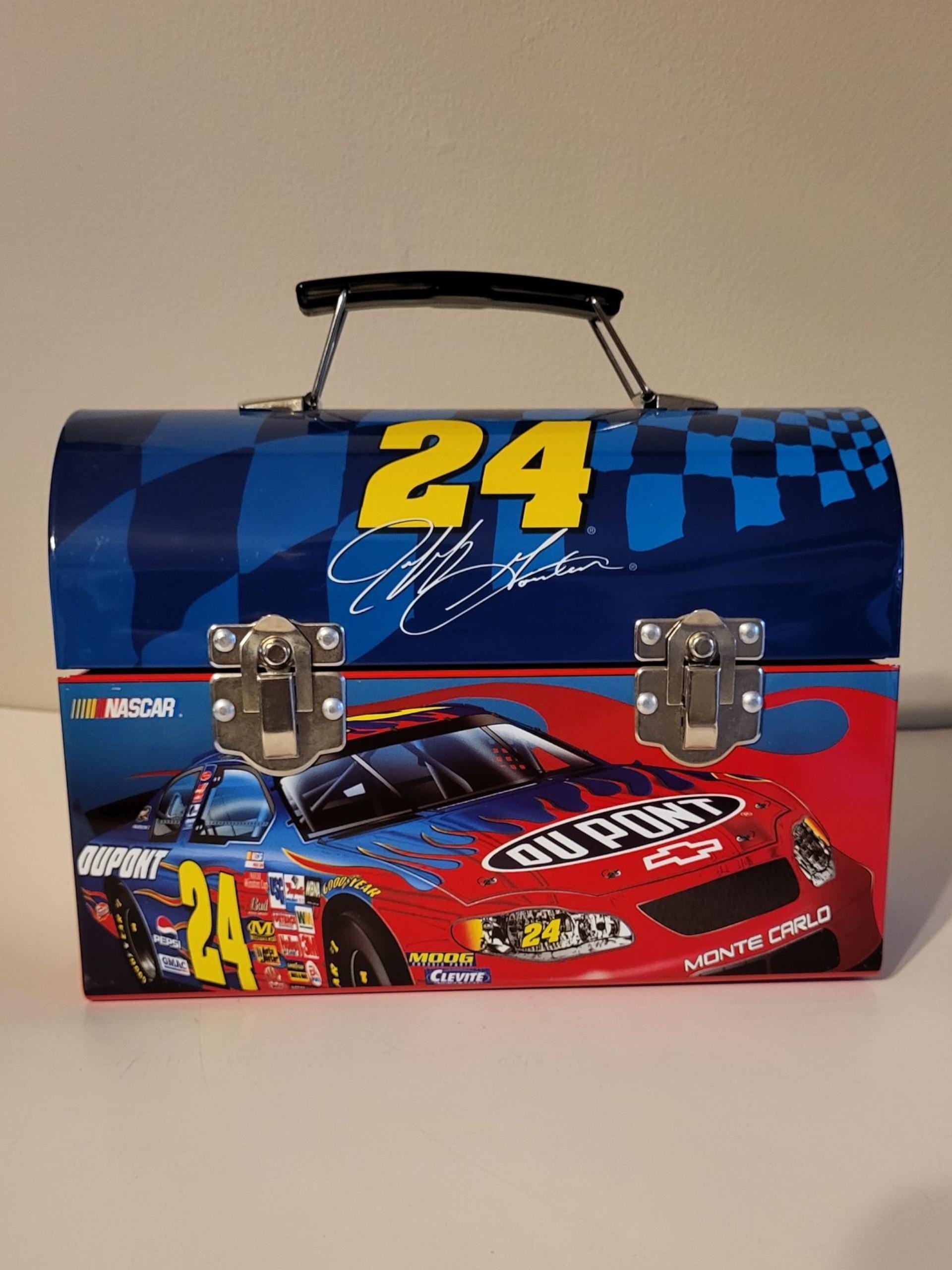 Vintage Jeff Gordon #24 Dupont NASCAR Metal Lunchbox – Monte Carlo