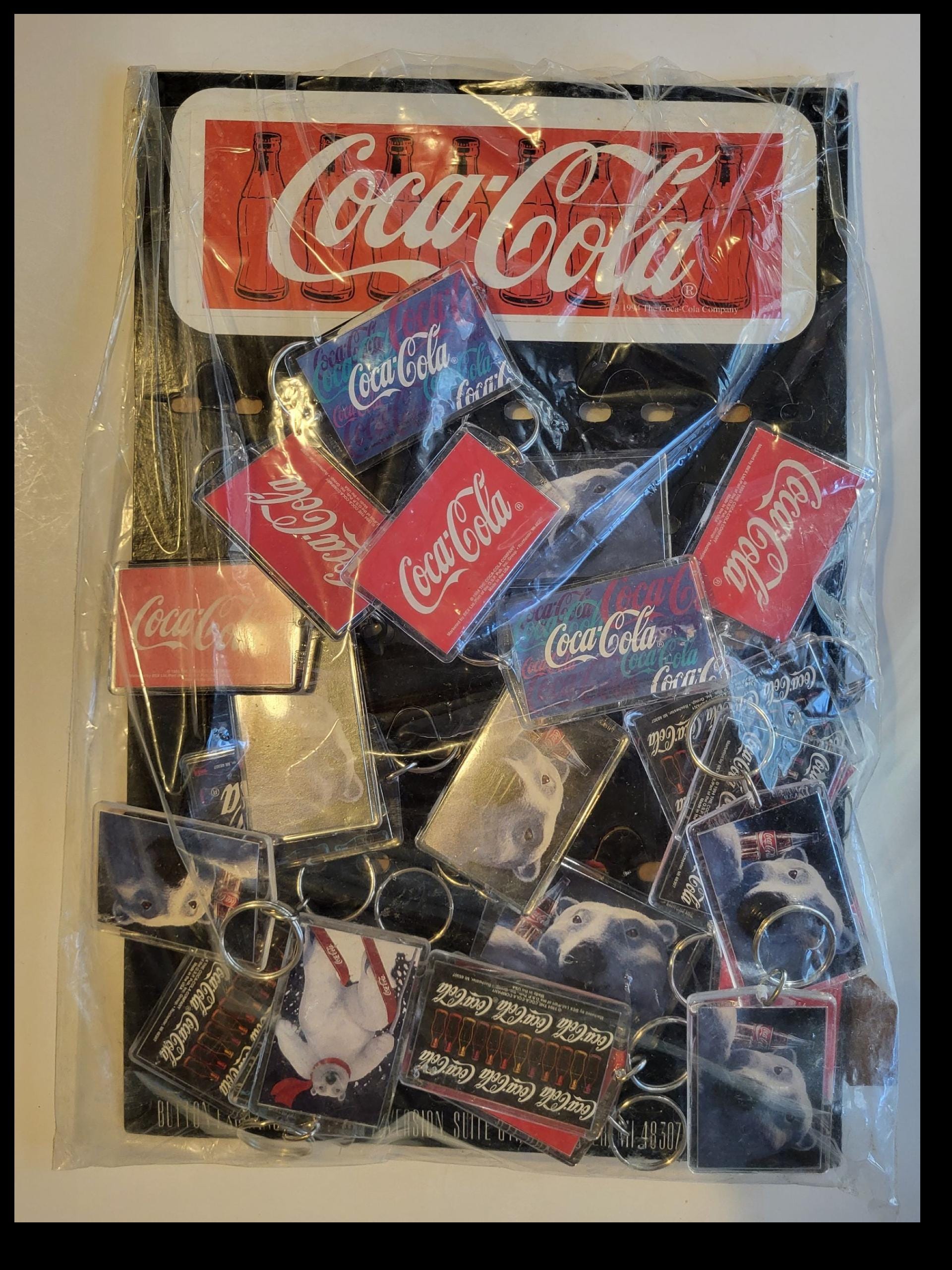 Vintage Cocacola Keychain - Etsy