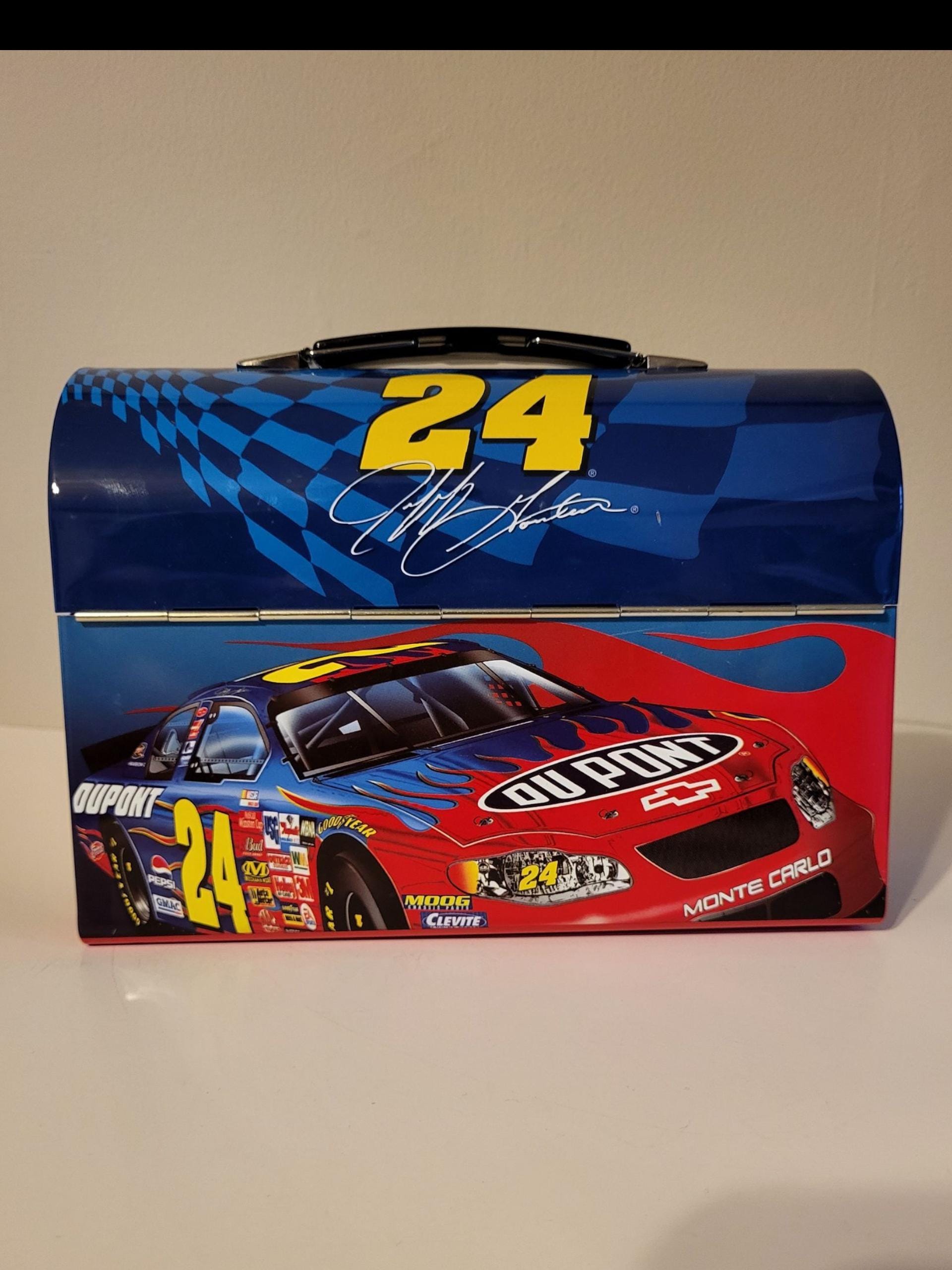 Vintage Jeff Gordon #24 Dupont NASCAR Metal Lunchbox – Monte Carlo