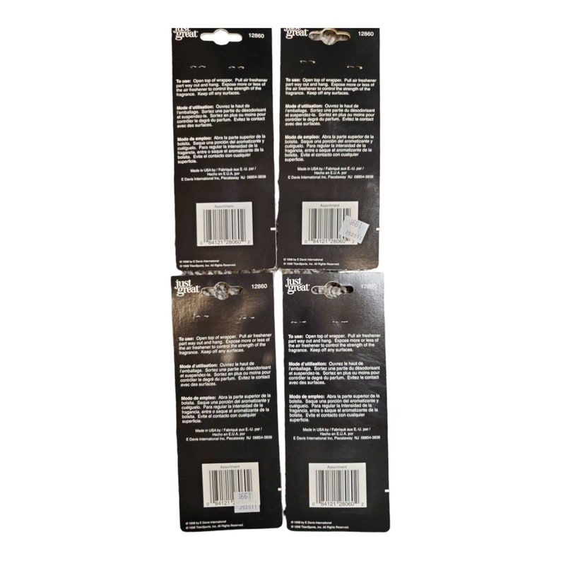 Vintage Air Freshener Set Lot // 1998 Titan Sports // Wwe Wwf Rare