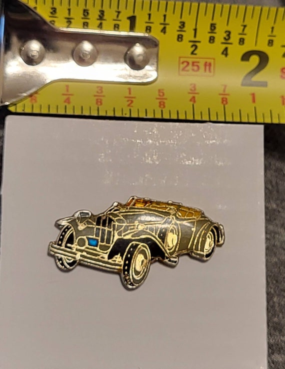 Vintage Enamel Pins // Set of 1 // 1937 Mercedes-… - image 2