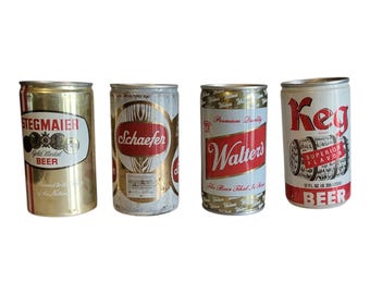 1970年代のヴィンテージビール缶詰め合わせ。12オンス缶2本。 - Etsy 日本