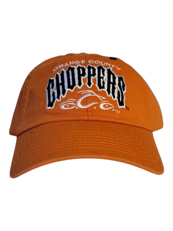 Orange County Choppers Hat Burnt Orange Dad Cap Y2K Biker  display picture 3