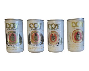 ヴィンテージ フォスターズ ラガービール缶トリオ – 12オンス、340ml