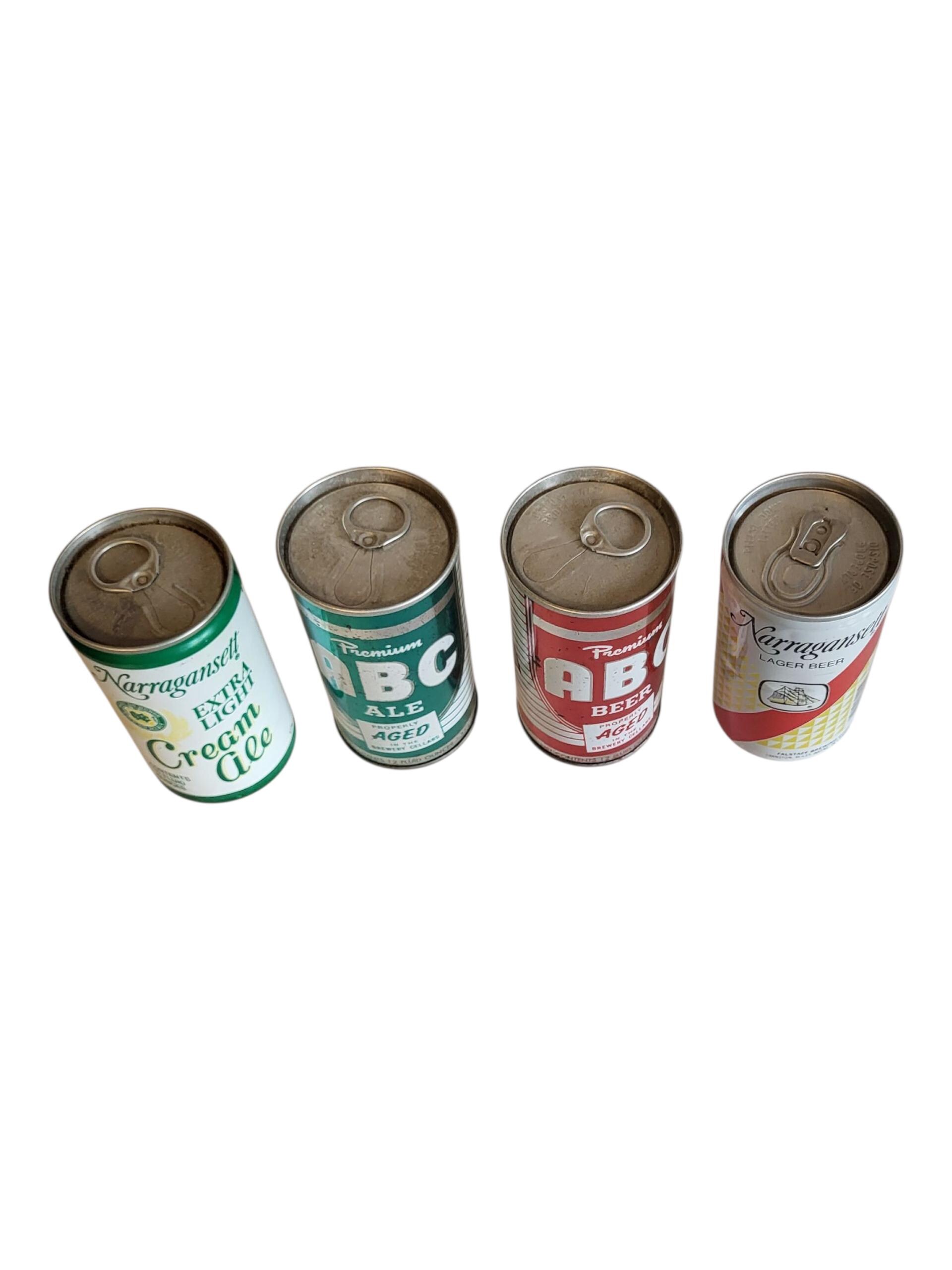 ヴィンテージビール缶コレクション – ナラガンセットクリームエール