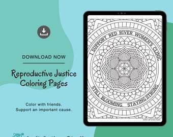 ミネソタ州リプロダクティブ・ジャスティスに関心のある大人向けのレッドリバー・ウィメンズ・クリニックの印刷可能なぬり絵ページをサポートしてください。すぐにダウンロードできます。