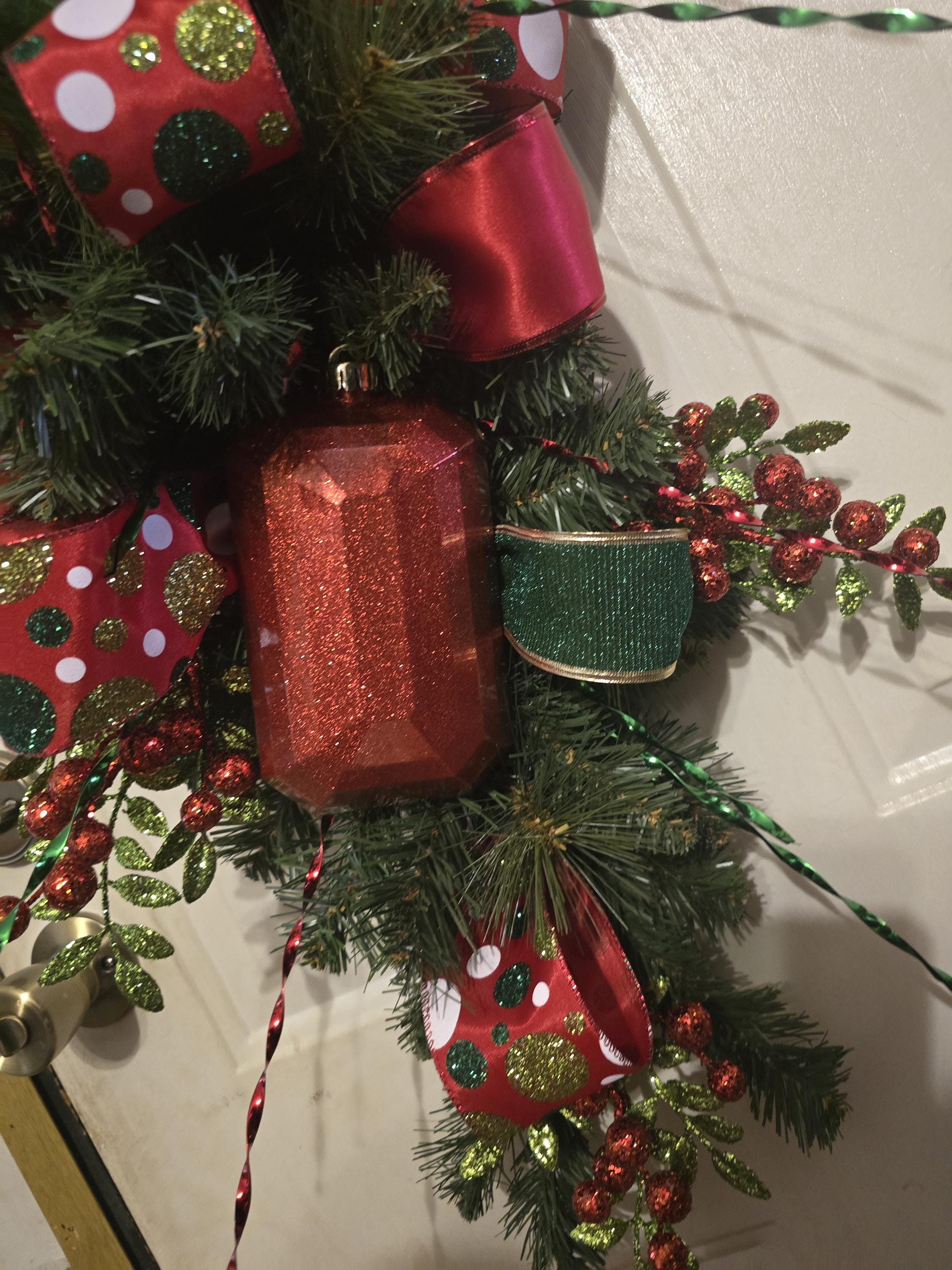 Christmas Jewel Door Swag - Thumbnail 3