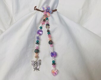 Fairy Beaded Dangle - Home Decor Accent / Ornament