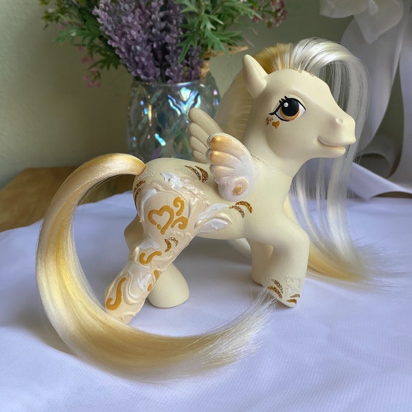 Custom Painted/Designed G3 My Little Pony - Caramel Ice Cream