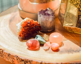 Crystal Mystery Box, Crystal Gift Set, Spheres, Clusters, Specimens, Bowls, Palmstones, Towers, Carvings and More! Christmas Gifts