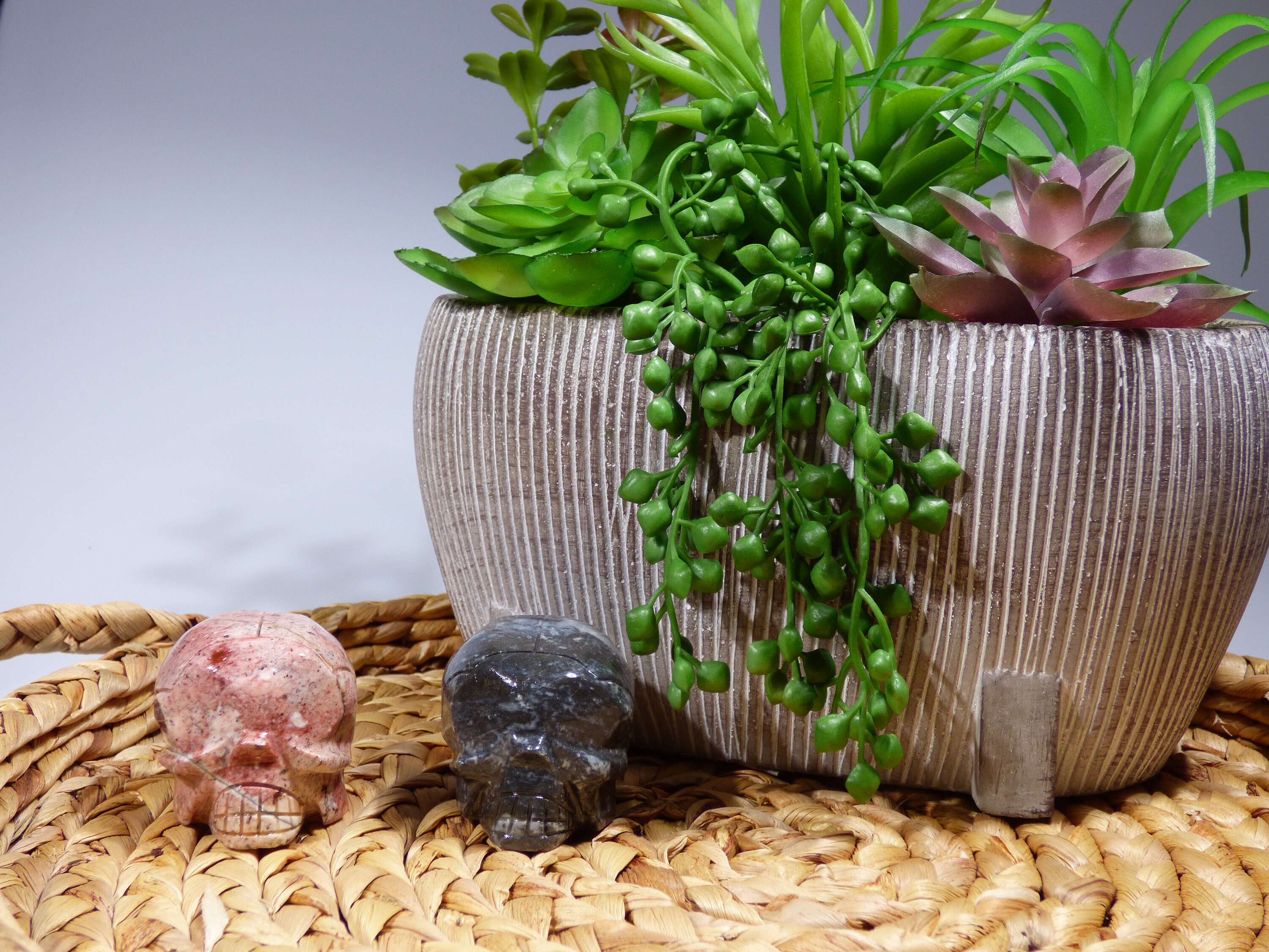 2” Soapstone Skull Carving | Steatite Crystal | Agalite Soap Rock ...
