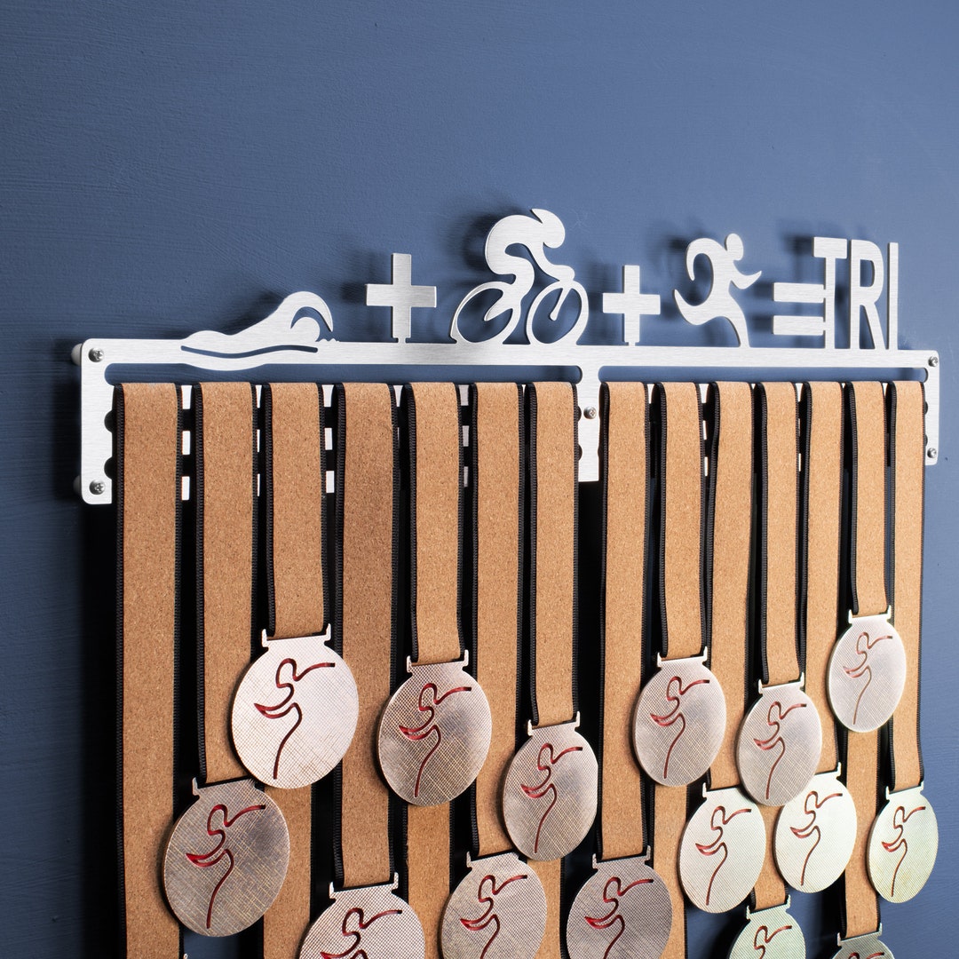 Triathlon Medal Display Rack 450 Mm, Medal Holder, Medal Hanger, Medal ...