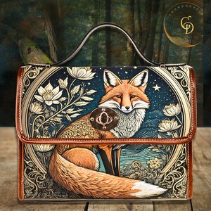 Foxy Lady - Waterproof Canvas Bag by Champagne Dreamz