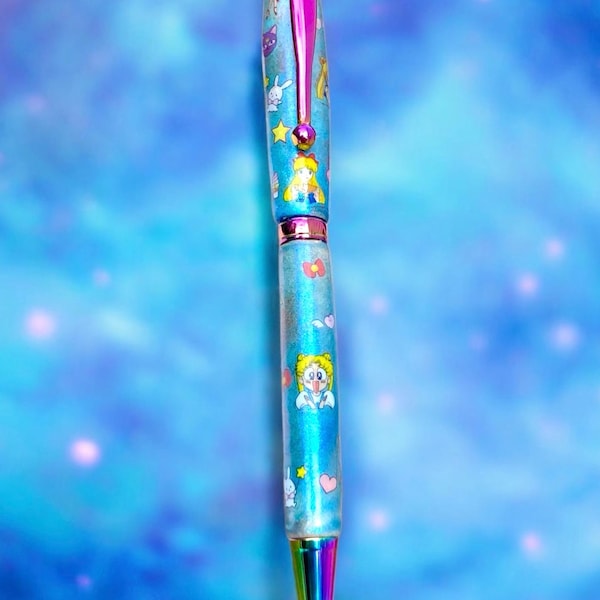 Sailor Moon Inspired Handmade Slim Line Pen