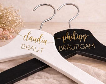 Personalized Clothes Hanger | Wedding | Bride | Groom | Best Man | Bachelor Party | Bridesmaid | Bridal Calendar | Bridesmaid Box