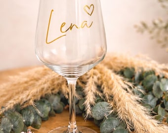 Weinglas Personalisiert  | Weinglas | Aperol | Hochzeit | Geburtstag | Trauzeugin | Brautjungfer | Geschenk |