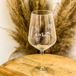 Personalized Wine Glass | Wine Glass | Aperol | Wedding | Birthday | Maid of Honor | Bridesmaid | Gift | image 3