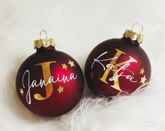 Christbaumkugeln Personalisiert