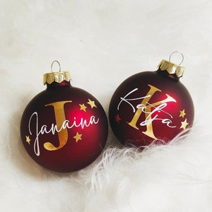 Christbaumkugeln Personalisiert