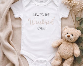Personalisierter Strampler | Geburt | Babyparty | Babybody | New to the Crew | Geschenk |  | Baby | Babyshower | Babybody