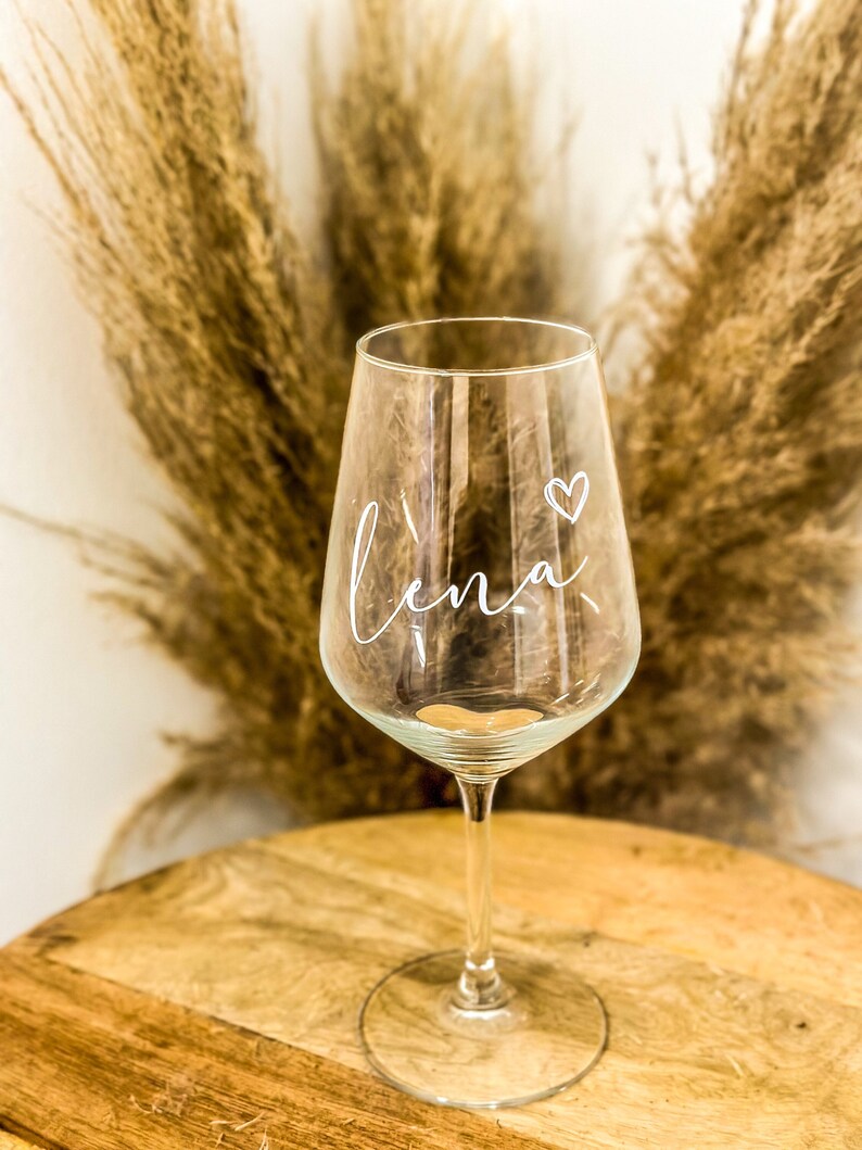 Personalized Wine Glass | Wine Glass | Aperol | Wedding | Birthday | Maid of Honor | Bridesmaid | Gift | image 3