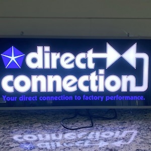 Mopar Direct Connection Sign - Etsy
