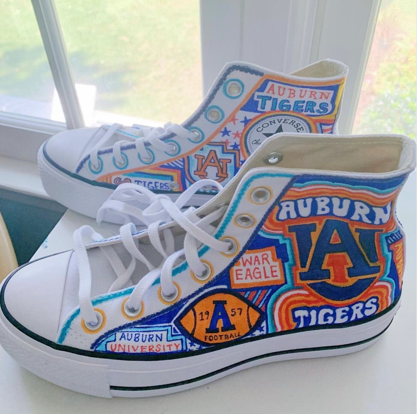 auburn converse shoes