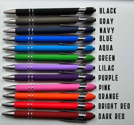 Personalized Laser Engraved Pen with Stylus: Custom Office Gift