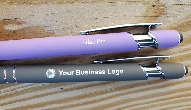 Personalized Laser Engraved Pen with Stylus: Custom Office Gift image 5