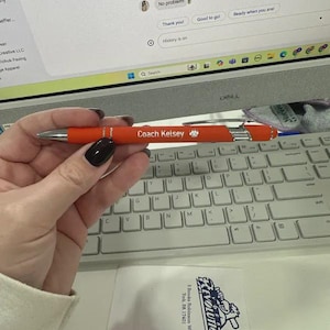 Personalized Laser Engraved Pen with Stylus: Custom Office Gift image 10