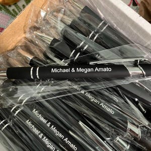 Personalized Laser Engraved Pen with Stylus: Custom Office Gift image 11