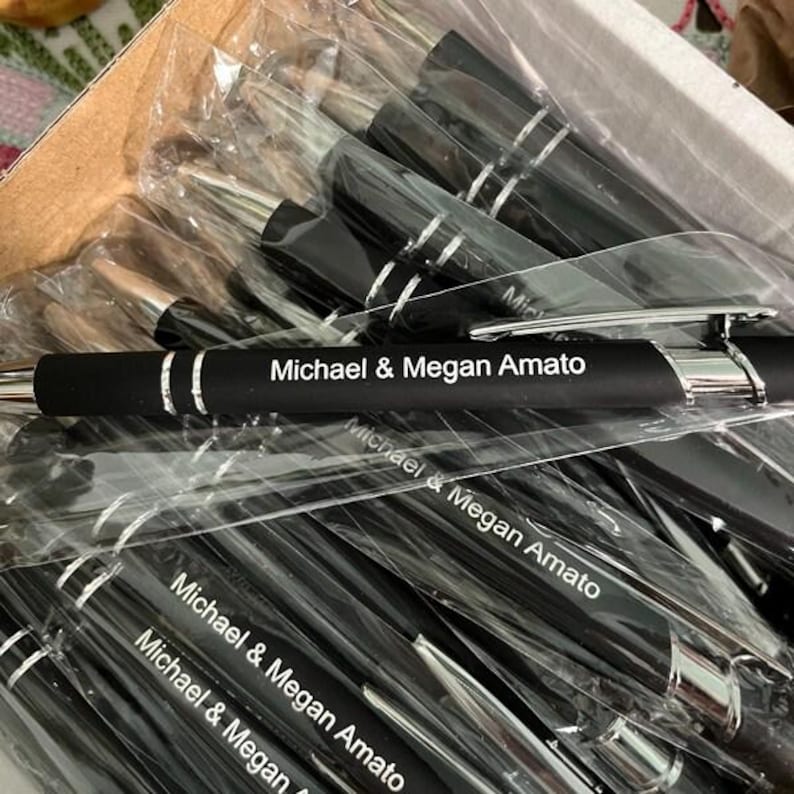 Personalized Laser Engraved Pen with Stylus: Custom Office Gift image 11
