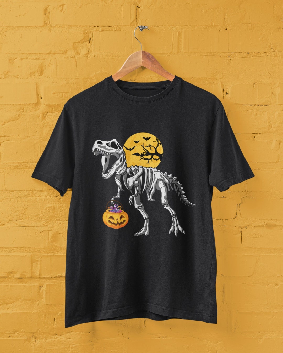 Toddler Boy Girl Halloween Shirt Pumpkin Long Sleeve Stripe Patchwork T-Shirt Baby Glow In The Dark Skeleton Tee Top 2-7T - Product Details