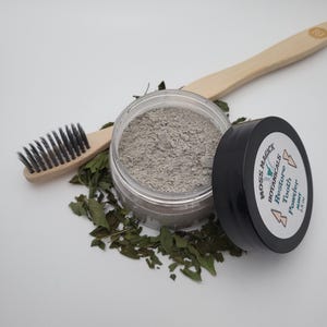 Restore Tooth Powder, 1.5 ounce, natural teeth cleanser, mint, whitening, remineralizing, fluoride free, sugar free, naturally flavored