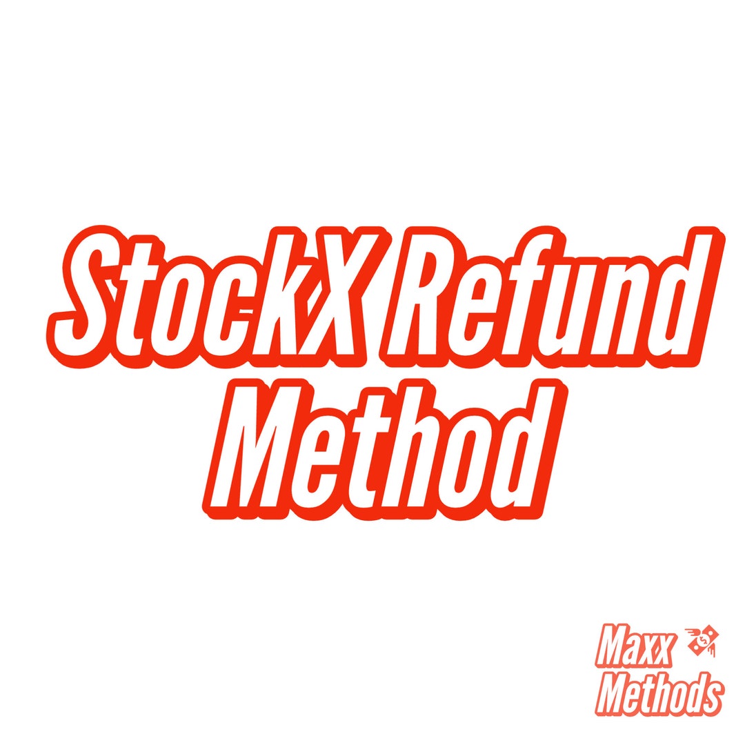 Stockx Refund Method Etsy