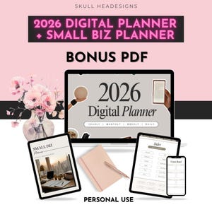 Hairstylist Resume Template: Canva Editable Portfolio, Pink Highlights (Digital Download) image 2